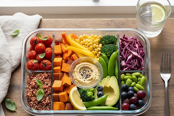 Tęczowy Lunchbox Tygodniowy: Baza do Kreatywnych Posiłków