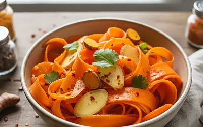 Fermented Carrot and Ginger with Turmeric and Cayenne Pepper