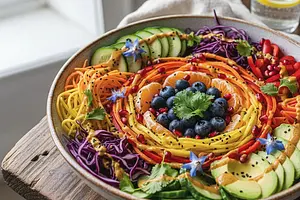 Rainbow Power Bowl: The Truth About Healthy Detox