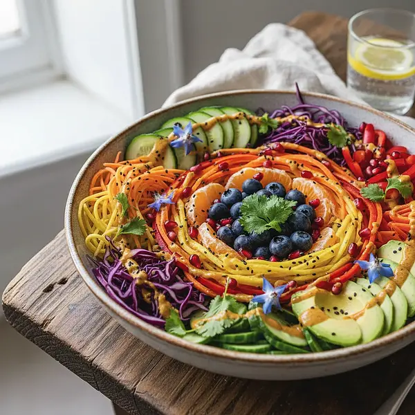 Tęczowy Bowl Mocy: Prawda o Zdrowym Detoksie