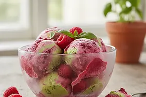 Frozen Raspberry-Basil Fantasy