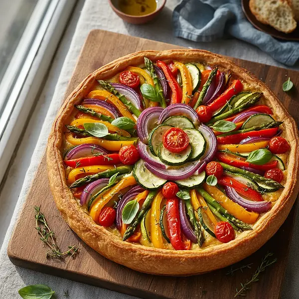 'Tart Perfect Plan' with Seasonal Vegetables