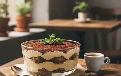 Safe Tiramisu with Pasteurized Egg Yolks
