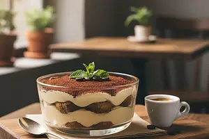 Safe Tiramisu with Pasteurized Egg Yolks