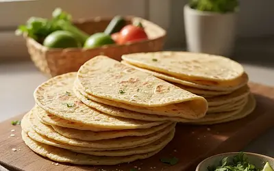 Flexible Wheat Tortillas 'Better Than from the Stand'