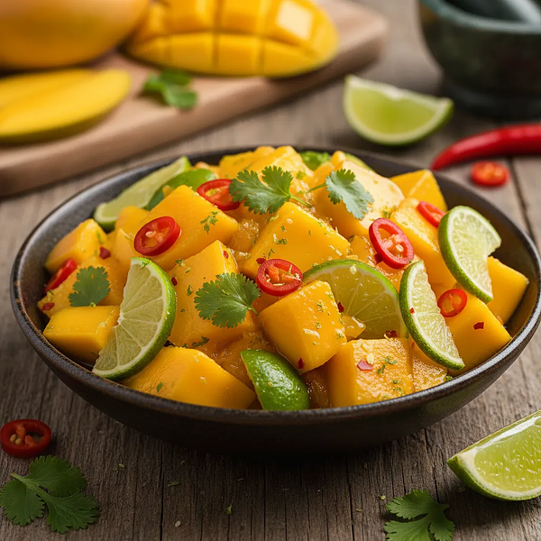 Quick Mango-Lime Chutney with Chili: Mythbuster of Preserves