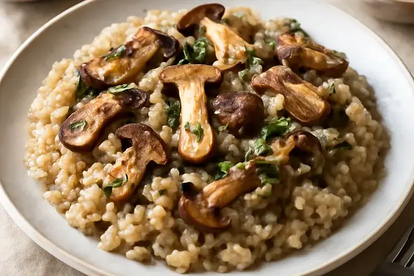 Risotto z leśnymi grzybami (Risotto ai Funghi)