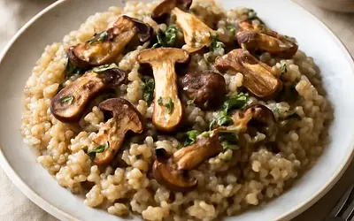 Mushroom Risotto (Risotto ai Funghi)