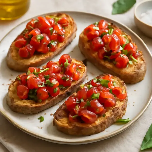 Bruschetta with Tomatoes