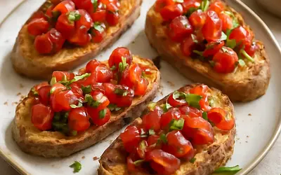 Bruschetta with Tomatoes