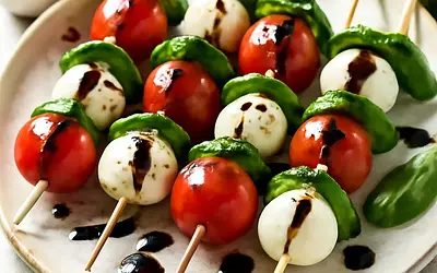 Caprese na patyczkach