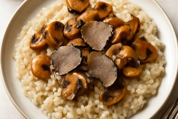 Risotto z grzybami i truflami