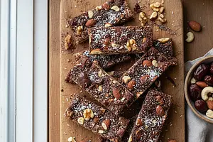 Nutty-Date Power Bars without Sugar