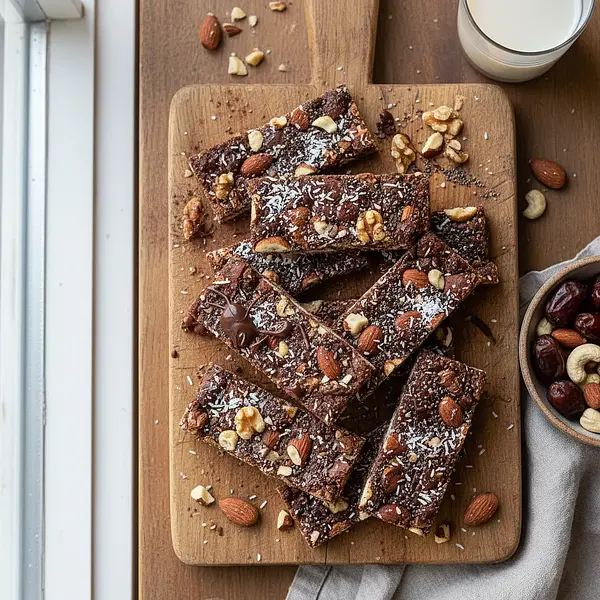 Orzechowo-Dakrylowe Batony Mocy bez Cukru