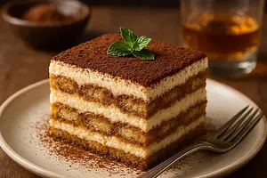 Agata's Tiramisu with a Hint of Smoky Whisky