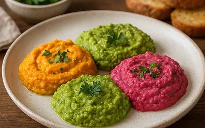 Agata's Trio of Sunny Vegetable Spreads