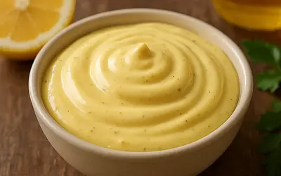 Velvety Lemon-Mustard Mayonnaise