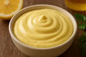 Aksamitny Majonez Cytrynowo-Musztardowy