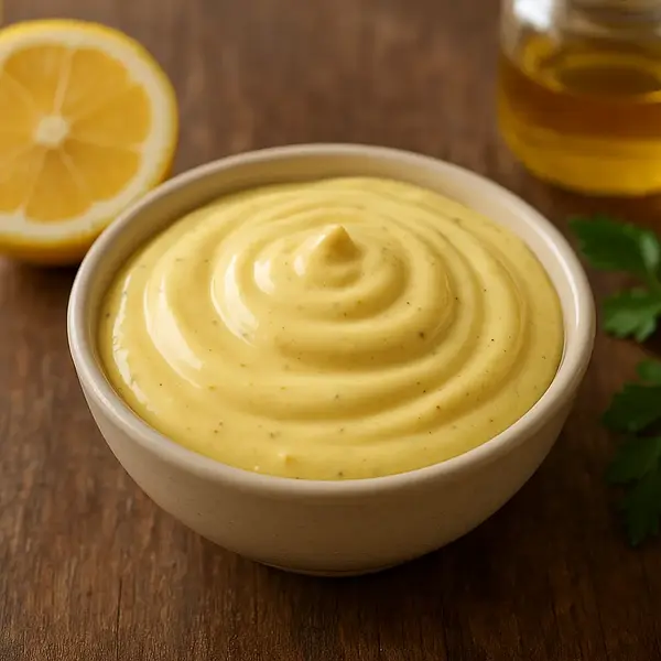 Velvety Lemon-Mustard Mayonnaise