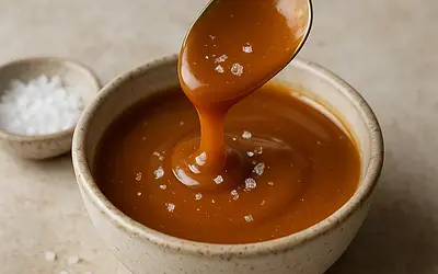 Perfect Caramel Sauce with Sea Salt (Dry Method)
