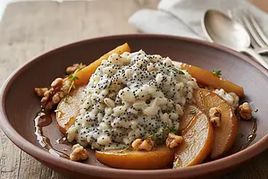 Christmas Poppy Seed Paradise with Bulgur and Cognac