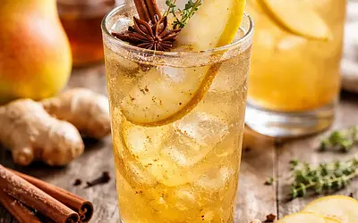 Korzenny Grzaniec Gruszkowy z Imbirem