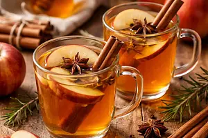 Homemade Hot Apple Cider with Spices