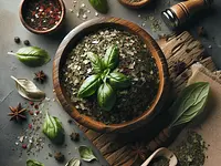 Dried basil