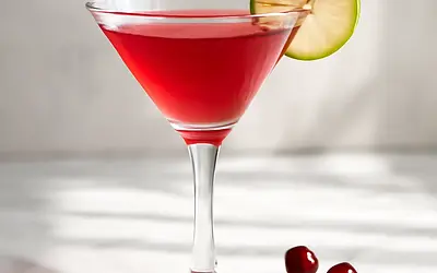 Cosmopolitan z sokiem żurawinowym