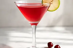 Cosmopolitan with cranberry juice