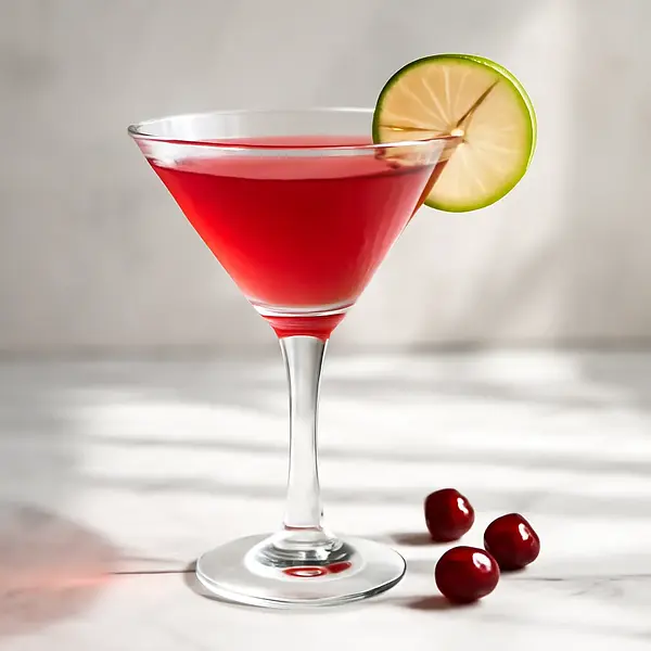 Cosmopolitan with cranberry juice