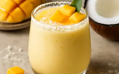 Koktajl z mango i kokosem