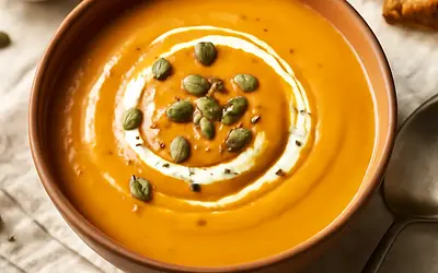 Pumpkin cream soup