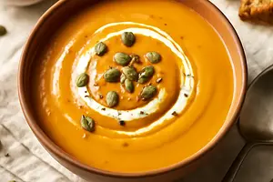 Pumpkin cream soup