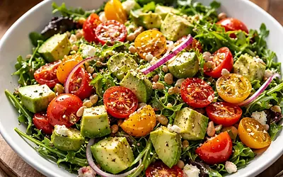 Avocado and Cherry Tomato Salad