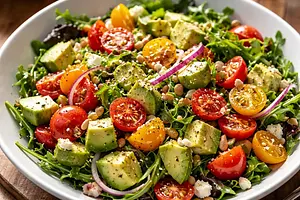 Avocado and Cherry Tomato Salad