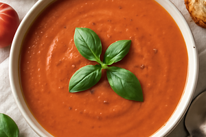 Tomato Soup with Basil