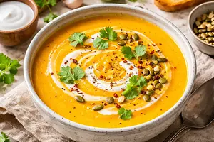 Pumpkin Soup with Coconut Milk