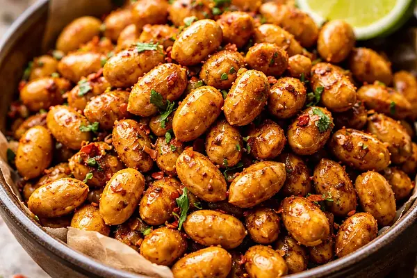 Pikantne orzeszki ziemne