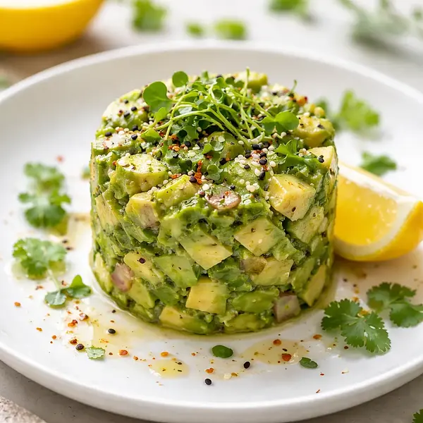 Avocado Tartare with Lemon