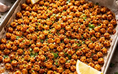 Chickpeas with Spices from the Oven