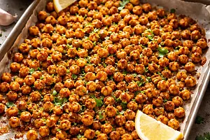 Chickpeas with Spices from the Oven
