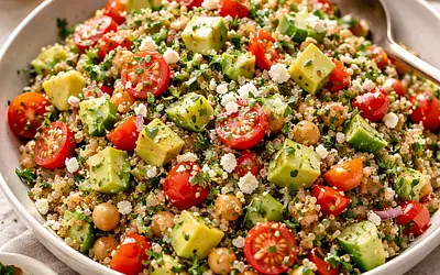 Sałatka z quinoa i warzywami