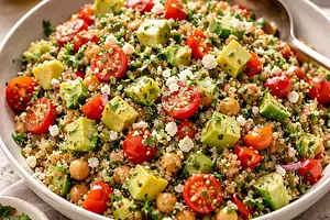 Sałatka z quinoa i warzywami
