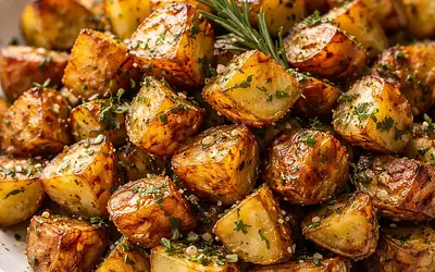 Baked Potatoes with Herbs