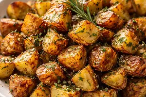 Pieczone ziemniaki z ziołami