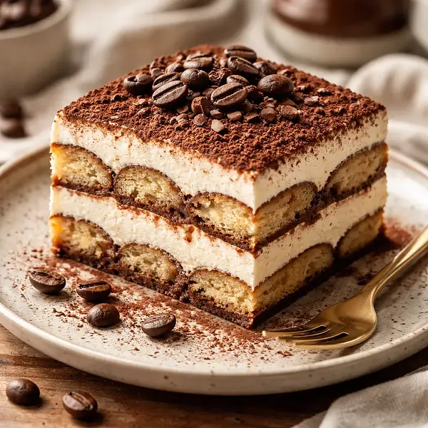 Kremowe tiramisu z kawą