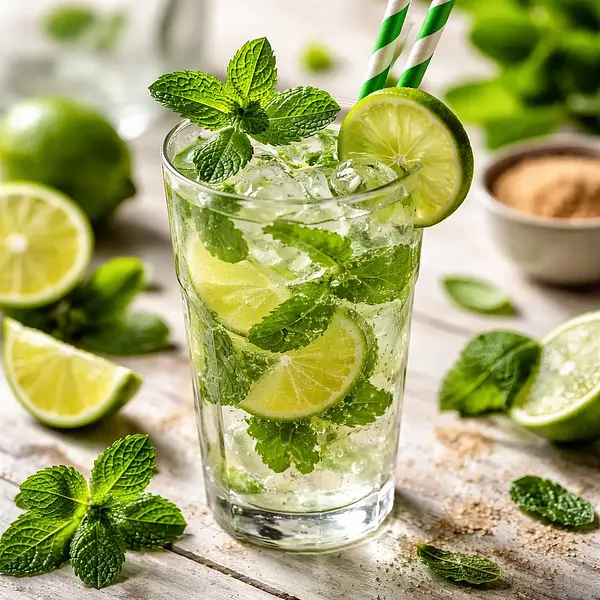 Mojito with Mint and Lime