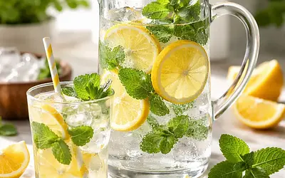 Lemon and Mint Water