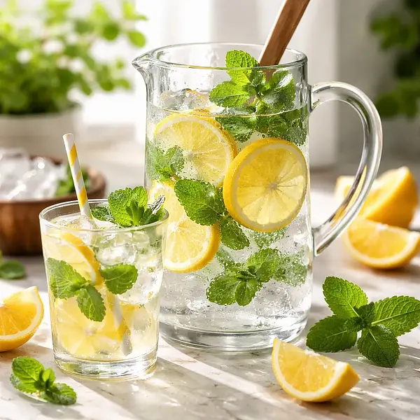 Lemon and Mint Water